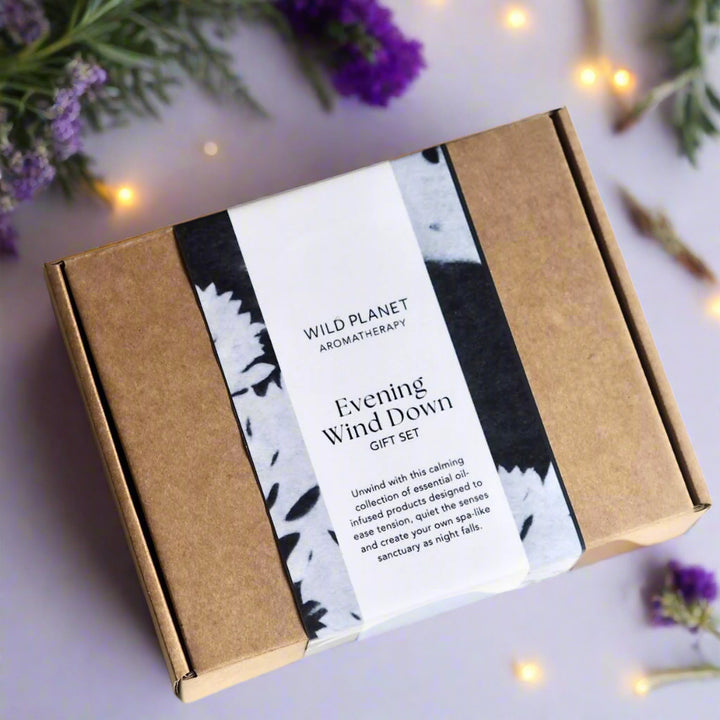 Evening Wind Down Relaxing Bath and Body Gift Set by Wild Planet Gift