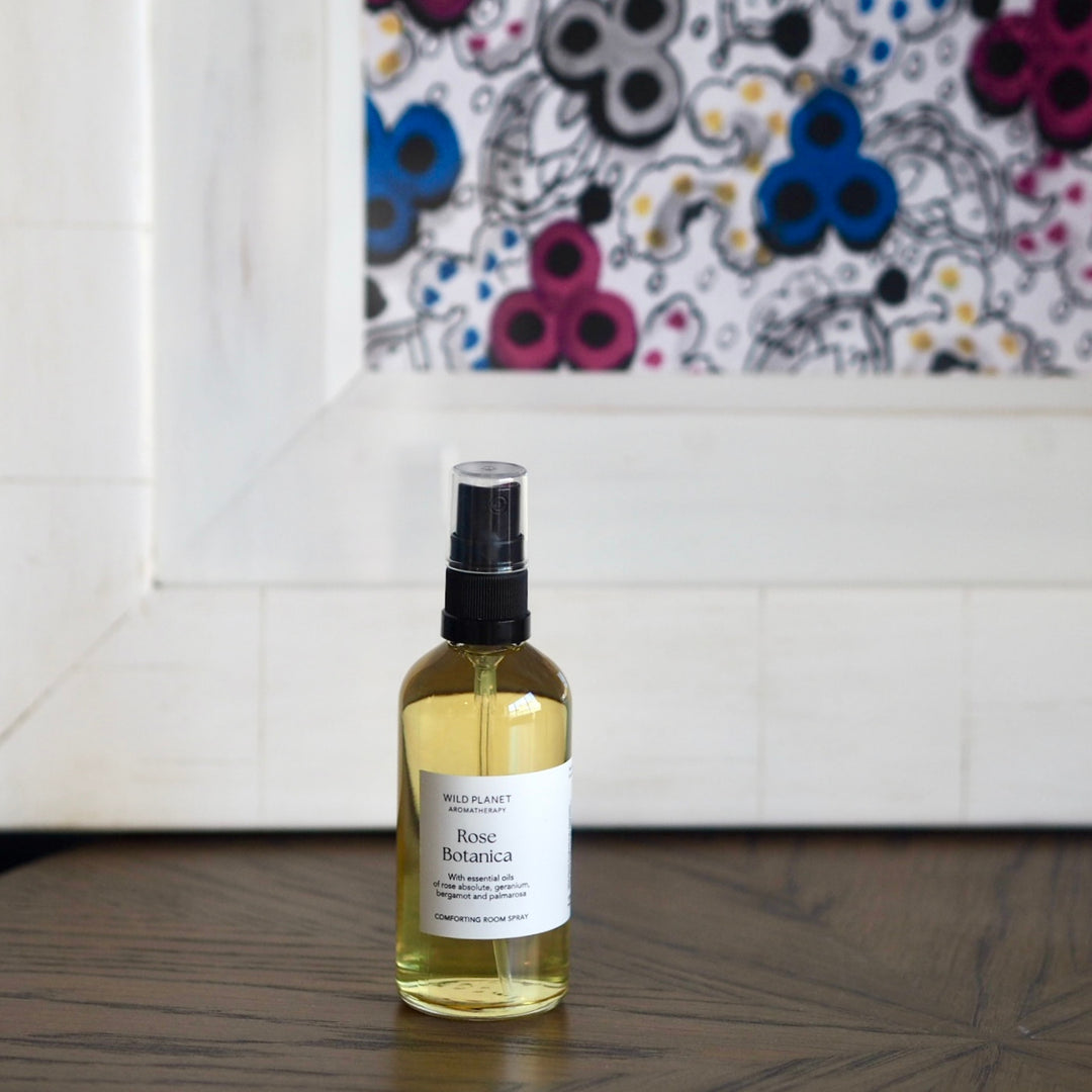 Rose Botanica Rose Essential Oil Room Spray | Wild Planet Aromatherapy Room Spray