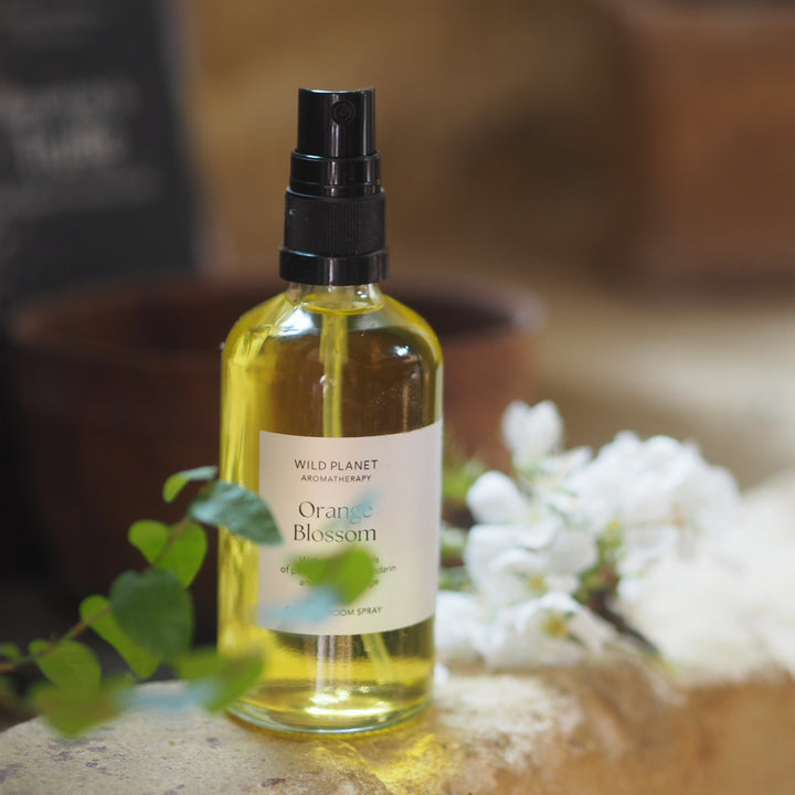 Orange Blossom Room Spray With Calming Essential Oils Room Spray