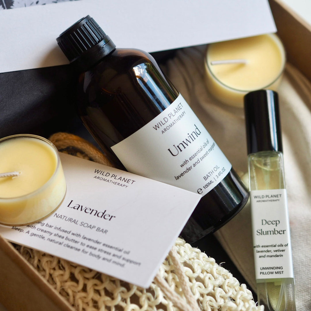 Evening Wind Down Relaxing Bath and Body Gift Set by Wild Planet Gift
