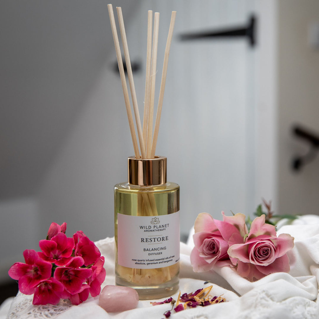 Restore Natural Reed Diffuser | Wild Planet Aromatherapy UK Reed Diffuser