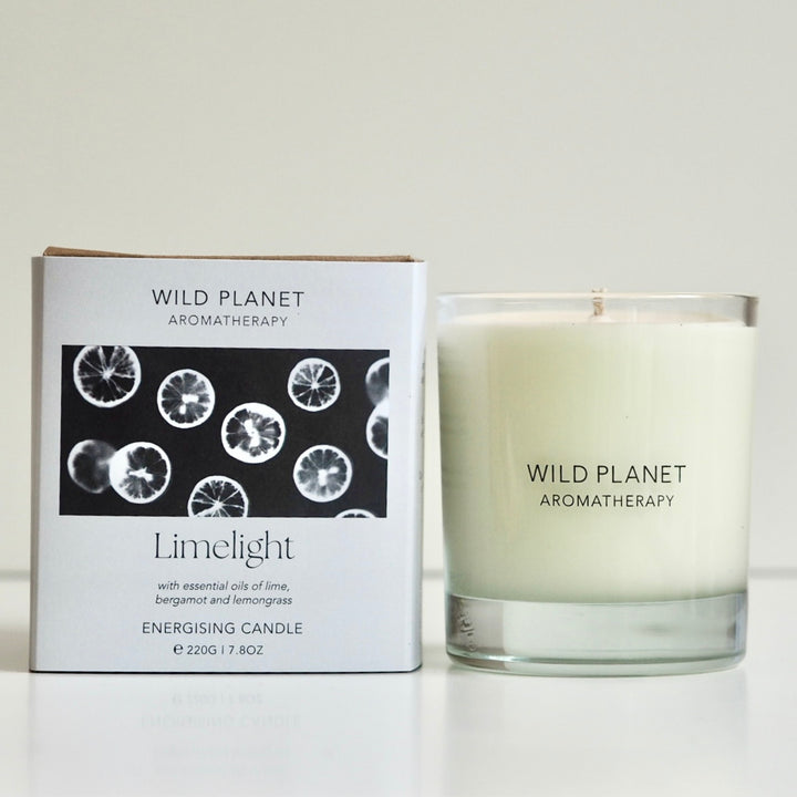 Citrus soy candle with essential oils | Wild Planet Aromatherapy Scented Candle