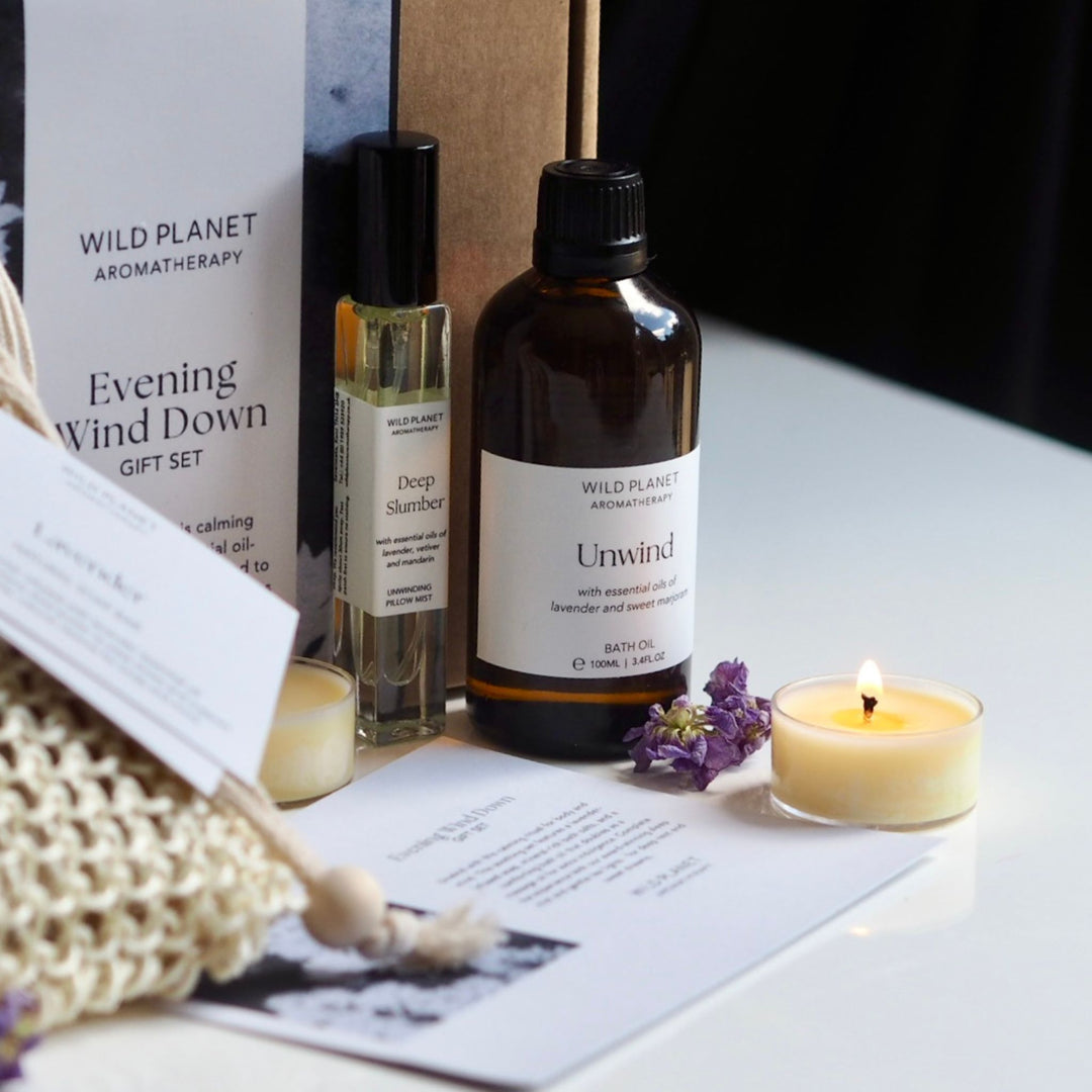 Evening Wind Down Relaxing Bath and Body Gift Set by Wild Planet Gift