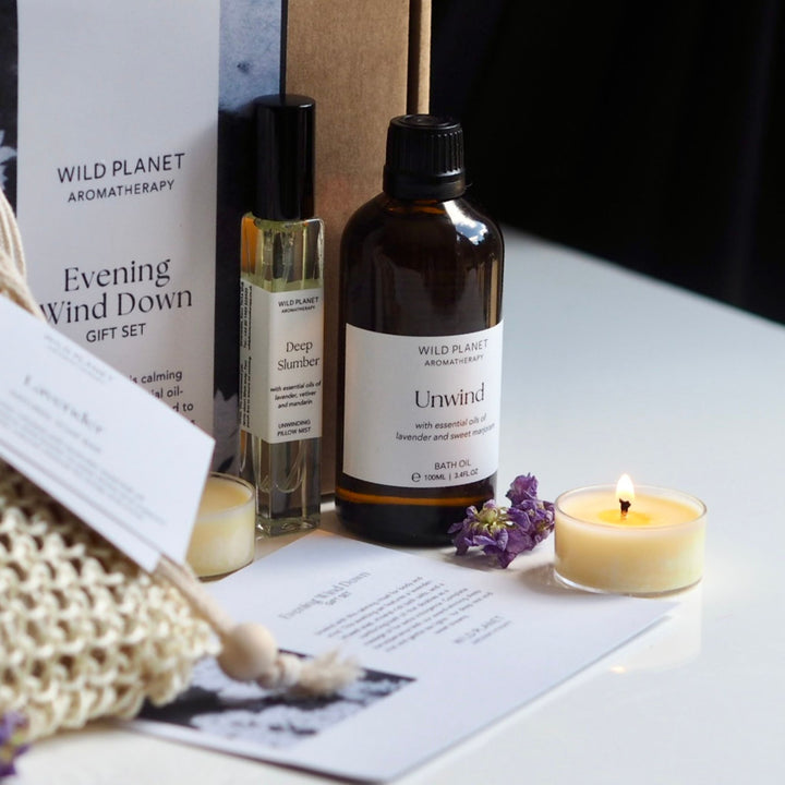 Evening Wind Down Relaxing Bath and Body Gift Set by Wild Planet Gift