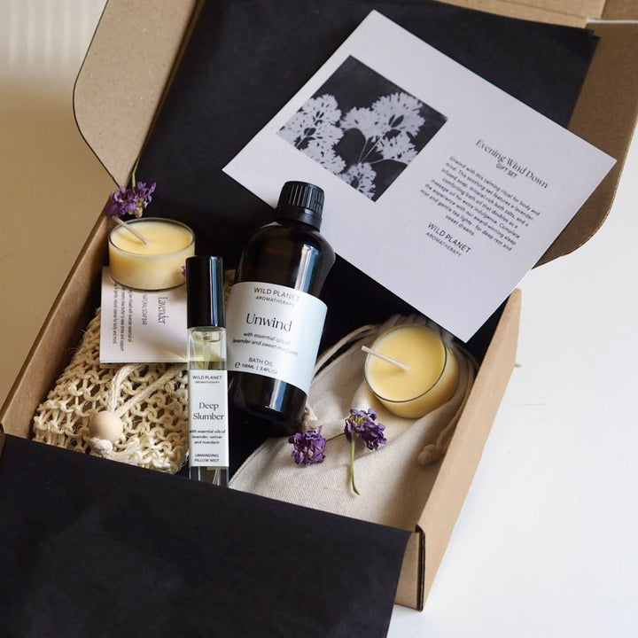 Evening Wind Down Relaxing Bath and Body Gift Set by Wild Planet Gift