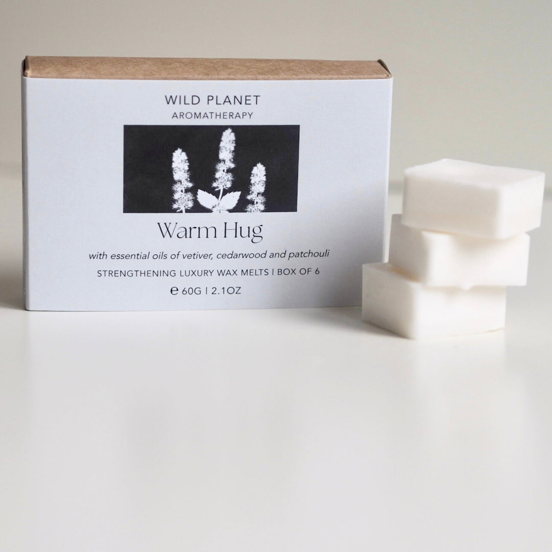 Warm Hug Patchouli Wax Melts 100% natural | Wild Planet Aromatherapy  Wax Melts