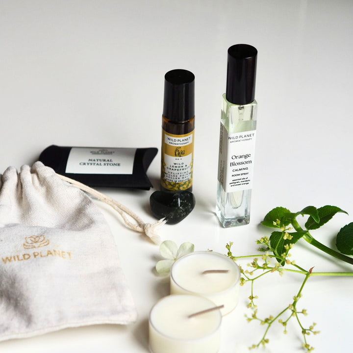 Wellbeing Natural Vegan Letterbox Gift Set | Wild Planet Aromatherapy Letterbox Gift