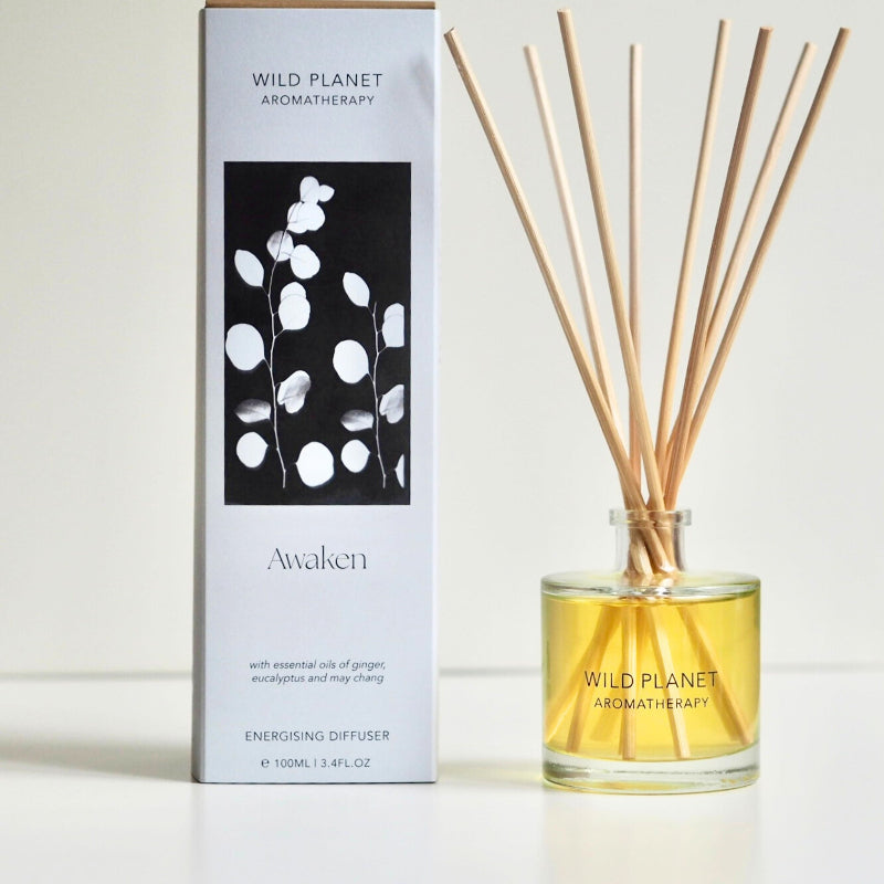 Awaken Natural Reed Diffuser | Wild Planet Aromatherapy  Reed Diffuser