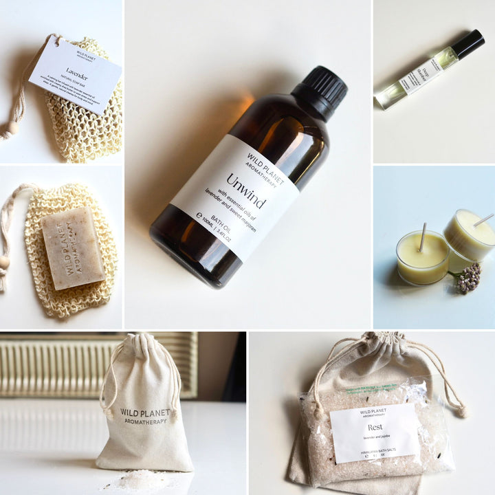 Evening Wind Down Relaxing Bath and Body Gift Set by Wild Planet Gift