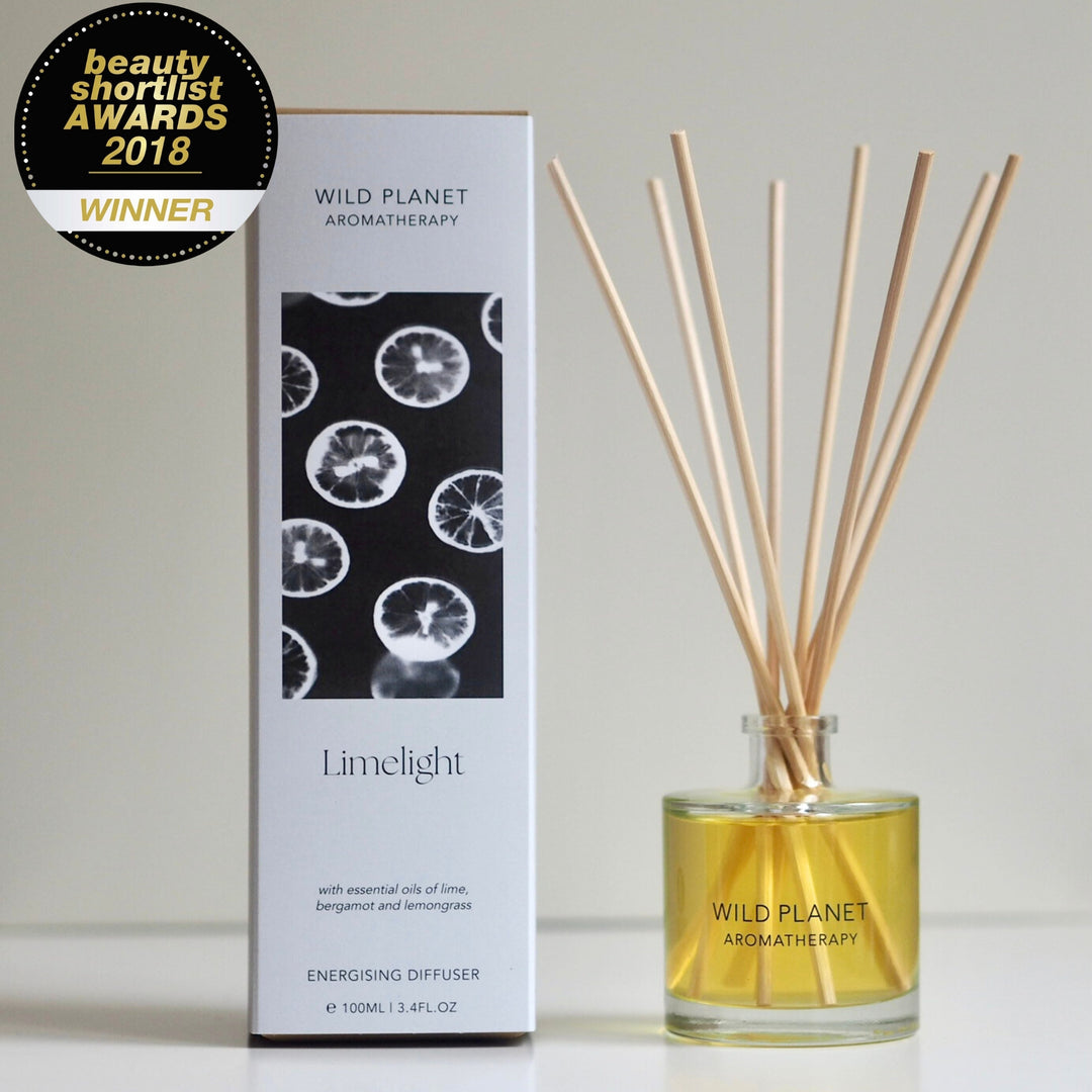 Limelight Citrus Reed Diffuser | Wild Planet Aromatherapy Reed Diffuser
