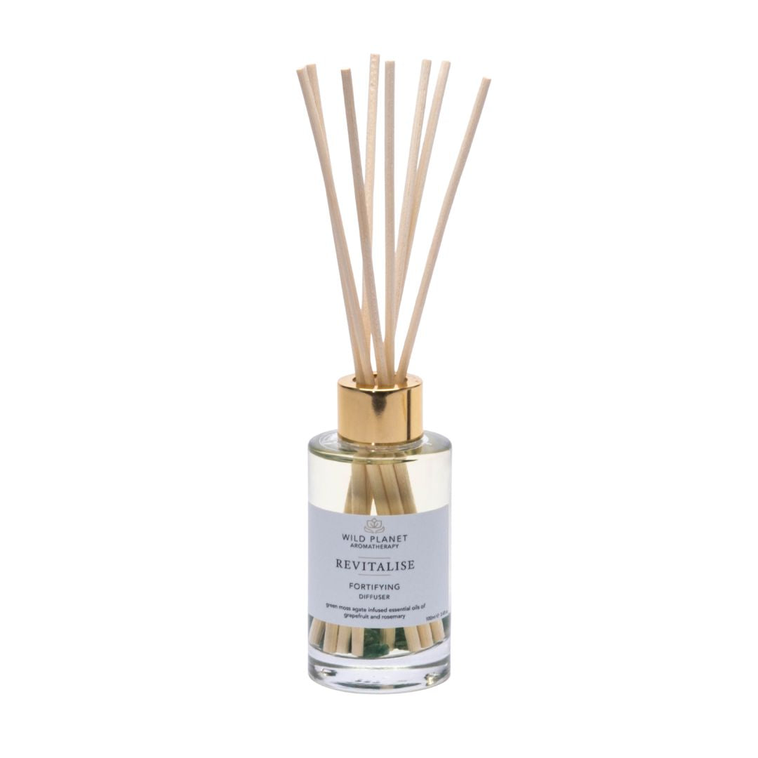 Revitalise Natural Reed Diffuser | Wild Planet Aromatherapy UK Reed Diffuser