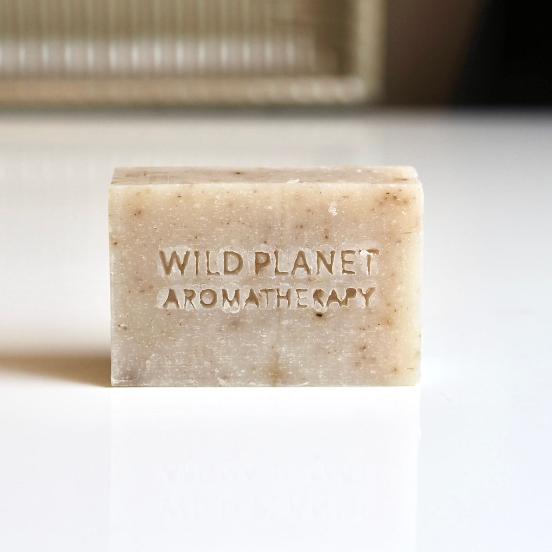 Lavender Natural Soap Bar in Sisal Bag