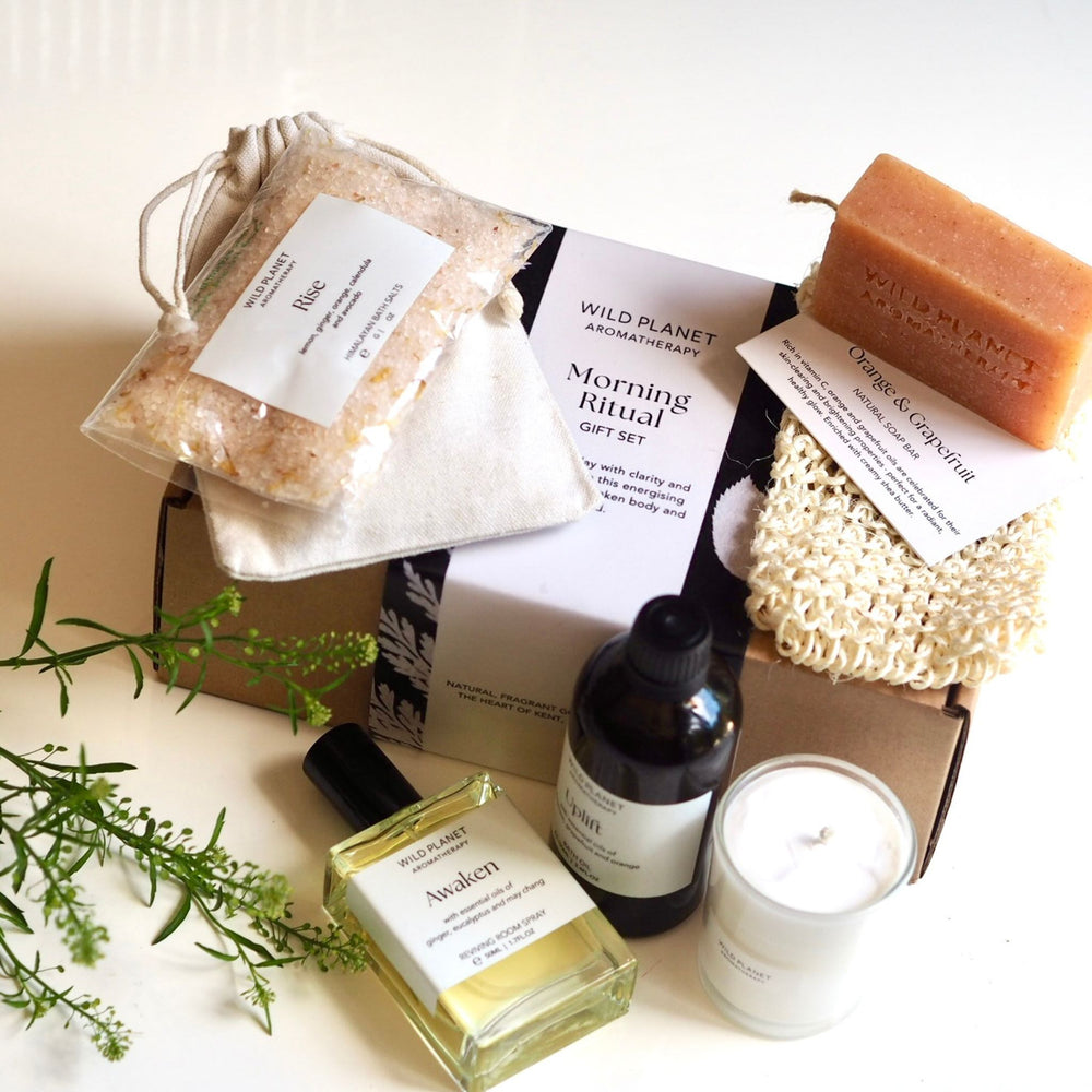 Morning Ritual Gift Set by Wild Planet Aromatherapy Gift