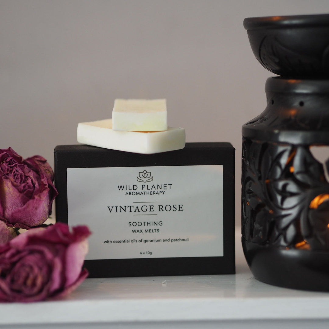 Vintage Rose Luxury Wax Melts | Wild Planet Aromatherapy UK Wax Melts