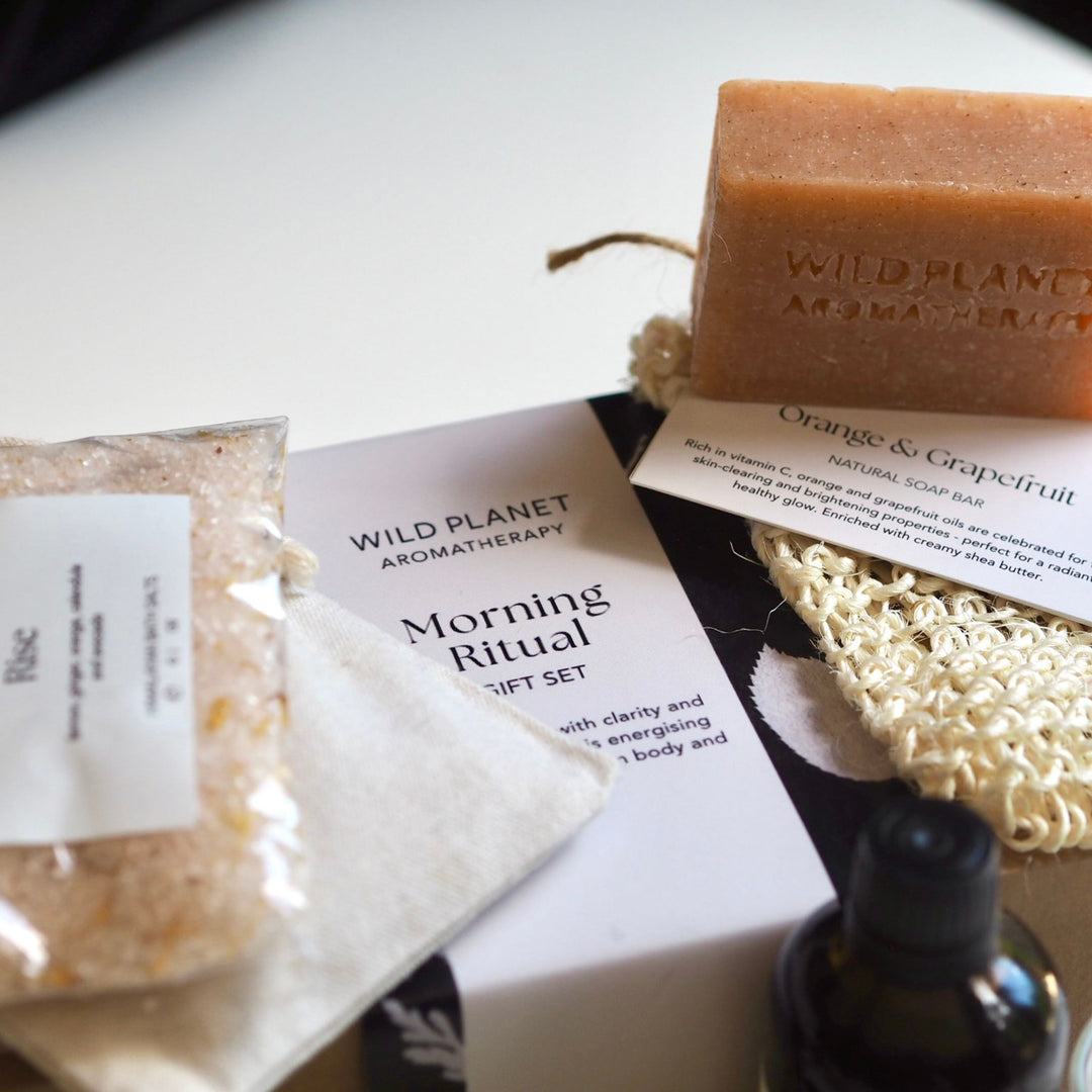 Morning Ritual Gift Set by Wild Planet Aromatherapy Gift