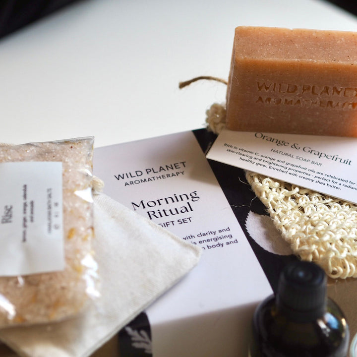 Morning Ritual Gift Set by Wild Planet Aromatherapy Gift
