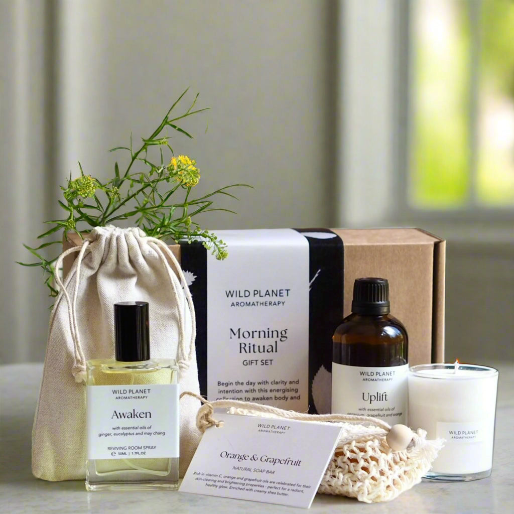 Morning Ritual Gift Set by Wild Planet Aromatherapy Gift