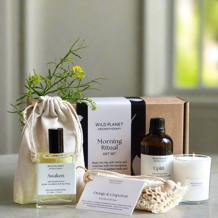 Morning Ritual Gift Set by Wild Planet Aromatherapy Gift