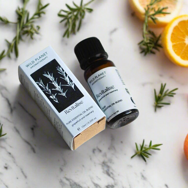 Revitalise Essential oil blend for energy | Grapefruit and Rosemary 