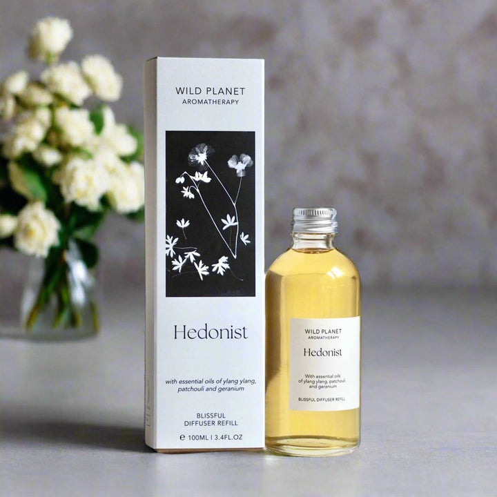 Hedonist Luxury Diffuser Refill | Wild Planet Aromatherapy Reed Diffuser