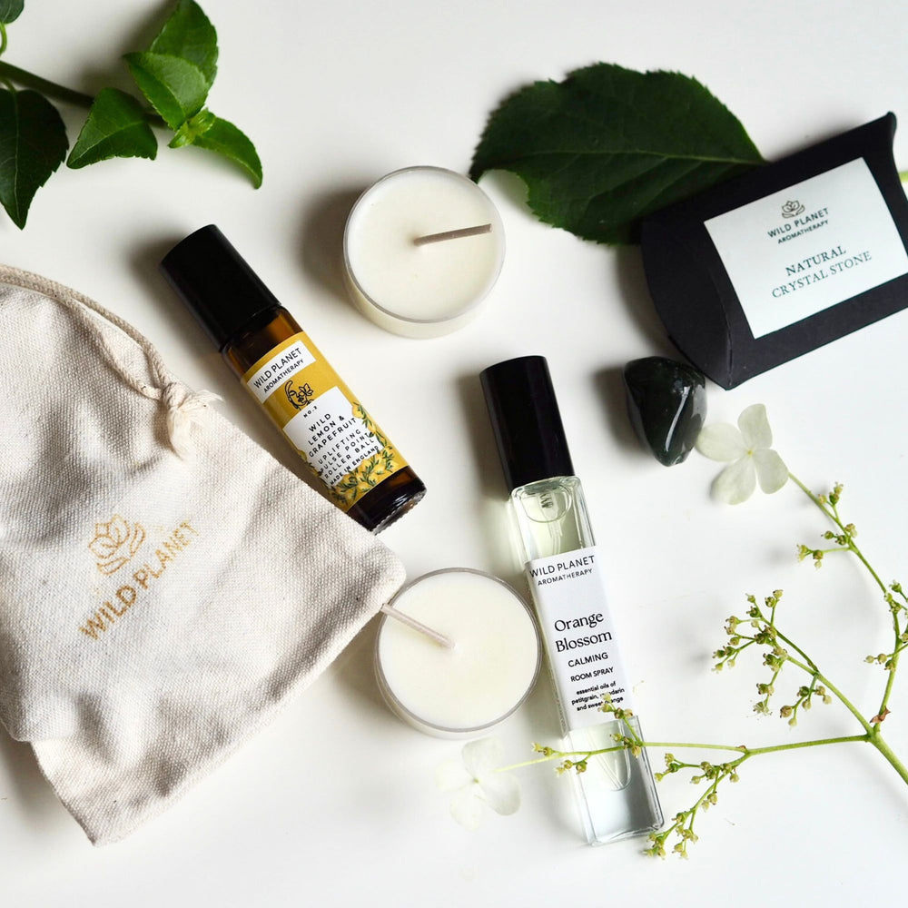 Wellbeing Natural Vegan Letterbox Gift Set | Wild Planet Aromatherapy Letterbox Gift