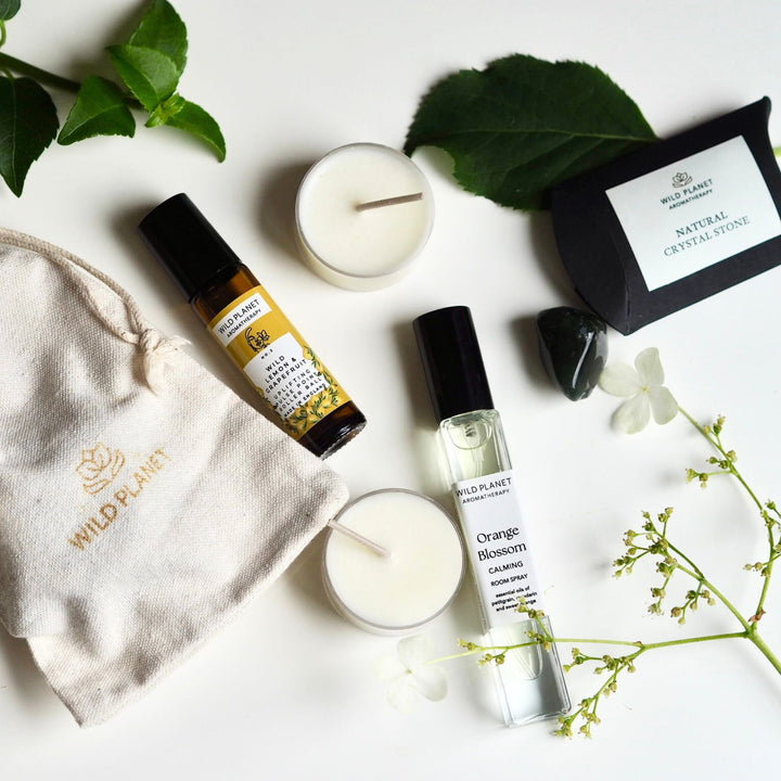 Wellbeing Natural Vegan Letterbox Gift Set | Wild Planet Aromatherapy Letterbox Gift