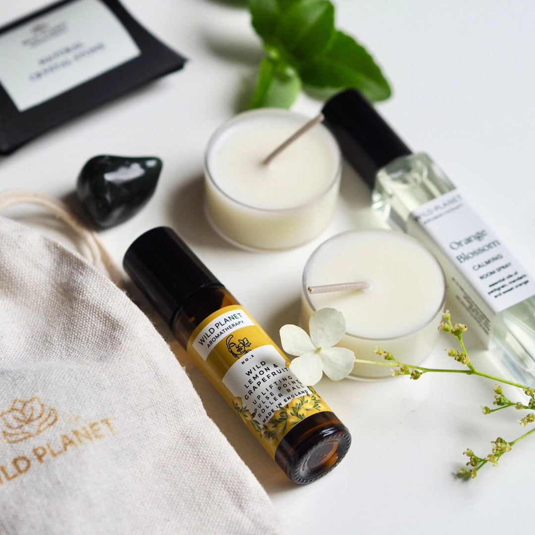 Wellbeing Natural Vegan Letterbox Gift Set | Wild Planet Aromatherapy Letterbox Gift