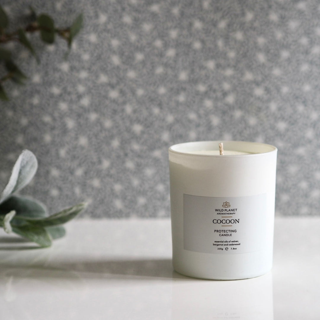 Cocoon - Natural scented candle by Wild Planet Aromatherapy, Kent Scented Candles