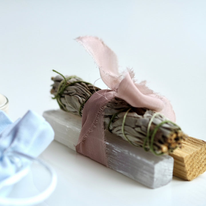 Smudging Incense Crystal Kit
