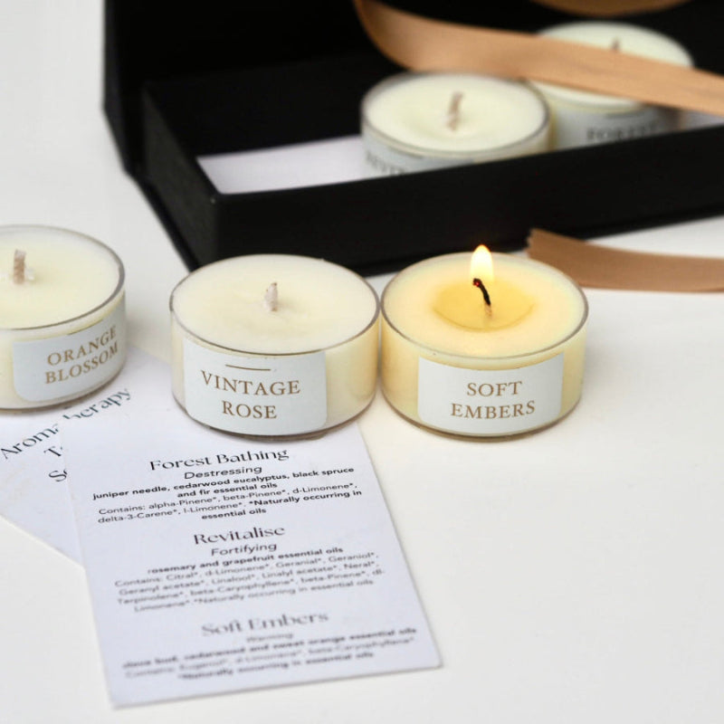 Aromatherapy Tea Lights Selection | Box of 6 by Wild Planet Gift