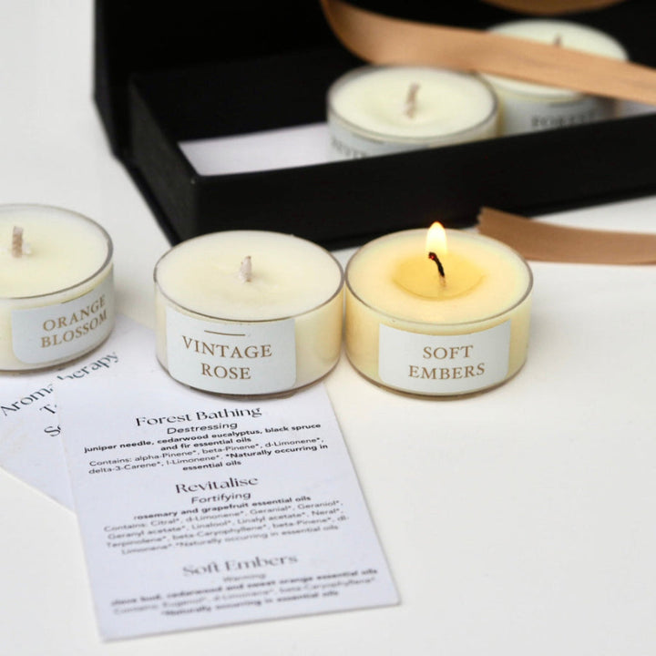 Aromatherapy Tea Lights Selection | Box of 6 by Wild Planet Gift