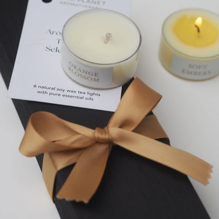 Aromatherapy Tea Lights Selection | Box of 6 by Wild Planet Gift