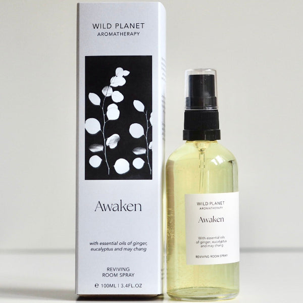 Awaken reviving Natural Room Spray by Wild Planet Aromatherapy   Room Spray