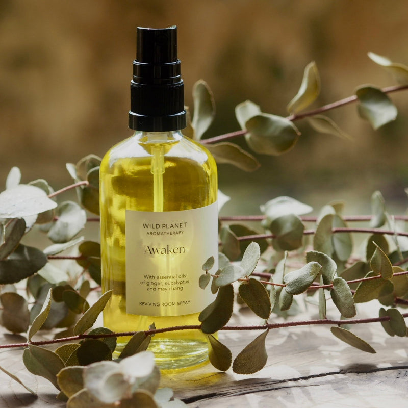Awaken reviving Natural Room Spray by Wild Planet Aromatherapy   Room Spray