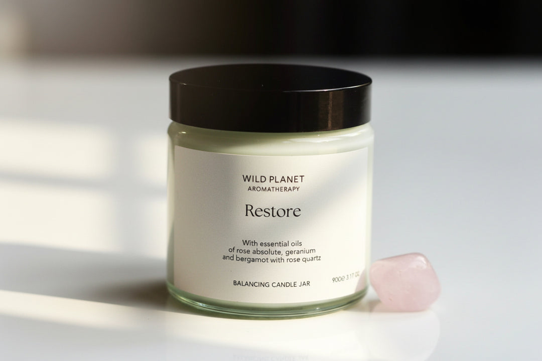 Restore Candle Jar - Wild Planet Aromatherapy