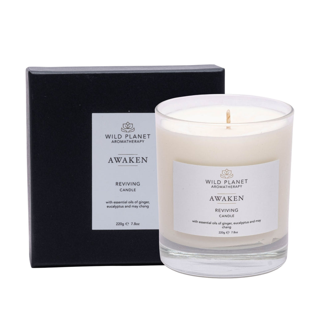 Invigorate Your Senses with our Awaken Aromatherapy Candle Scented Candle