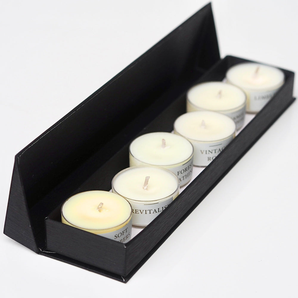 Aromatherapy Tea Lights Selection | Box of 6 by Wild Planet Gift