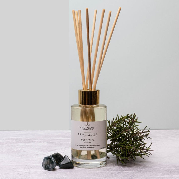 Revitalise Natural Reed Diffuser | Wild Planet Aromatherapy UK Reed Diffuser