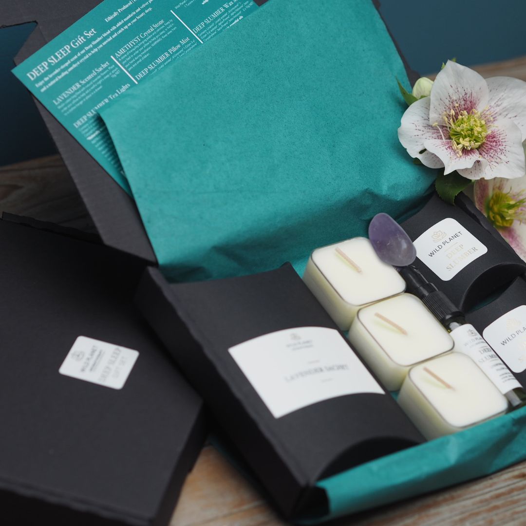Deep Sleep Letterbox Gift Set by Wild Planet Aromatherapy Letterbox Gift
