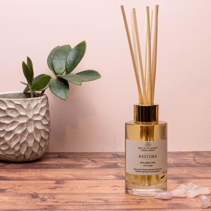 Restore Natural Reed Diffuser | Wild Planet Aromatherapy UK Reed Diffuser
