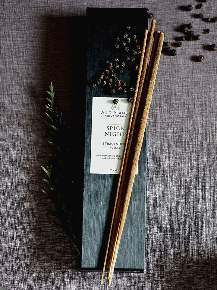 Spice Night Luxury Incense Sticks | Wild Planet Aromatherapy UK Incense sticks
