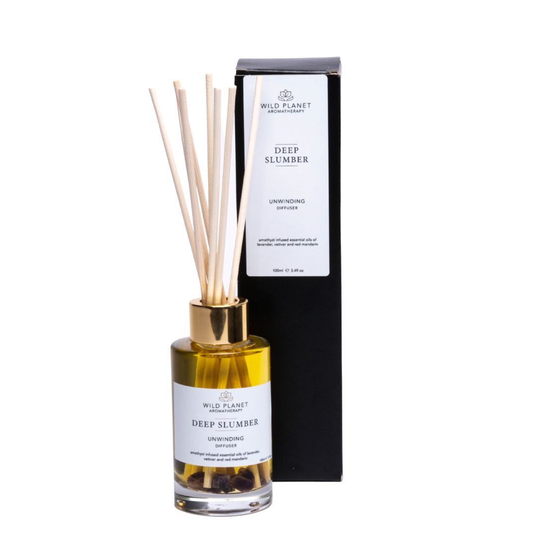 Deep Slumber Organic Reed Diffuser by Wild Planet Aromatherapy UK Reed Diffuser