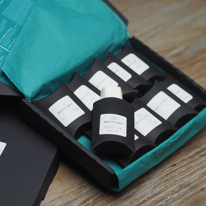 Luxury Letterbox Gift | Natural Wax Melts by Wild Planet Aromatherapy Letterbox Gift